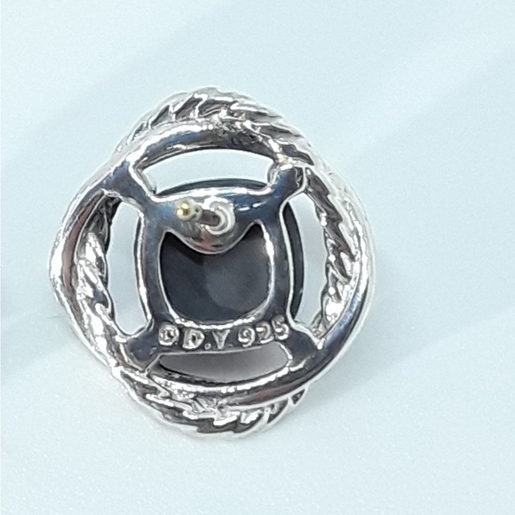 David Yurman black orchid infinity earrings - Picture 4 of 6